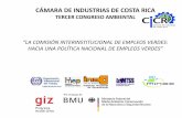 Presentación de PowerPoint - cicr.com€¦ · negativo dentro de las empresas grandes. (II) Para el año 2030 visualizamos la industria costarricense como una industria innovadora,