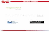 Código³digo M-EPM-003-13 Fecha de Entrega: 26-Jun-2013 Versión: 3.0 Pág. 4 de 87 MANUAL “MICROSOFT PROJECT PROFESSIONAL 2013”