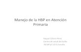 Manejo de la HBP en Atención Primaria [Modo de …€¦ · Manejo de la HBP en Atención Primaria ... astenia, cefalea, rinitis, congestión nasal, eyaculación retrógrada 2.No
