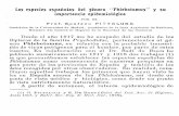 españolas género Phlebotomus'' su importancia …rchn.biologiachile.cl/pdfs/1929/1/Pittaluga_1929.pdf · Las HVSHFLHV españolas GHO género "Phlebotomus'' y su importancia HSLGHPLROyJLFD