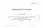 Departamento de Obstetricia, Ginecología y Reproducción ...asebir.com/legislacion_files/subrogacion-uterina---ponente-mo-ntse... · ... Ginecología y Reproducción SALUD DE LA