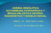 Diapositiva 1 - Cuerpo Medico │ Hospital Nacional Almanzor …€¦ · PPT file · Web view2012-05-05 · ponente: dr. pedro garcia lazaro chiclayo, 01 diciembre del 2011 anemia