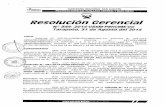 Resolución Gerencia! · ' Según la tercera disposición complementaria DS 138-2012-EF. . GOBIERNO REGIONAL GOBIERNO REGIONAL SAN MARTIN