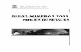 GUIAS MINERAS 2005 - Ministerio de Energía y Minas - Inicio€¦ · DIRECCION GENERAL DE MINERIA MINISTERIO DE ENERGIA Y MINAS ... de seguridad y ... respetando las disposiciones