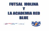 FUTSALfutsalmolina.es/.../uploads/2015/09/proyecto-academia-red-blue.pdf · escudo del Club o escuela, ocupará. La parte delantera de la ... de los niveles de estrés por la carga