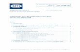 Our ref: Secretaría del ISO/TC 176/SC 2 Fecha: 15 de ... 176_SC … · Orientación para la Implementación de la Norma ISO 9001:2008 Secretaría del ISO/TC 176/SC 2 Traducción