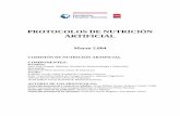 PROTOCOLOS DE NUTRICIÓN ARTIFICIAL - …anestesiar.org/WP/uploads/2009/01/nutricion-fha-04.pdf · y la gravedad de la enfermedad al englobar la historia del paciente y datos de la