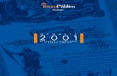 2001 MEMORIA - Tesoro Público | Sitio Web de la ... · y de la economía global, al tiempo ... al tiempo que ha invitado al Consejo a que siga estudiando la sostenibilidad a largo