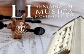 PROGRAMArctfe.es/boletines/docs/Conciertos/Semana de Musica 2017.pdf · PROGRAMA Jueves 9/11/20:30 - SOPRANO ENTRE CUERDAS Judith Pezoa, soprano Cuarteto Camerata Lunes 20/11/20:30