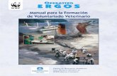 Manual para la Formación de Voluntariado Veterinario ALONSO/Focas... · Patologías frecuentemente asociadas a aves marinas afectadas por petróleo mientras ... Fluidoterapia ...