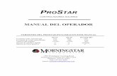 Prostar Solar controller - morningstarcorp.com€¦ · de ProStar agrega nuevas prestaciones y protecciones, utilizando tecnología altamente avanzada. El algoritmo de carga de baterías