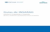 Guías de INSARAG · 6 Oficina de Coordinación de Asuntos Humanitarios de las Naciones Unidas (OCHA) Coordinación Salva Vidas | Introducción La resolución 57/150 de la asamblea