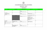 1° BÁSICO - nuevo.bicentenariotalagante.clnuevo.bicentenariotalagante.cl/wp-content/uploads/2017/03/CALENDAR... · Papaito Piernas largas Lenguaje . CALENDARIO DE EVALUACIONES AGOSTO