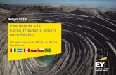 Una mirada a la Carga Tributaria Minera en la Región - ey.com · tributarios, 2015-2016 (en porcentajes del PIB) Países del sur de América Latina Países del norte de América