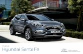 Hyundai Santa Feedisp/ic_cat_com_santafe.pdf · Nuevo Santa Fe. Sofisticado en cada detalle. ... de potencia y 400 Nm de par equipado con una caja de cambios manual de seis velocidades