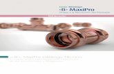 >B< MaxiPro Catálogo Técnico - Conex Banninger Media ...€¦ · 4 >B< MaxiPro es un sistema de prensado para tubo de cobre en estado duro, semi-duro o recocido conforme