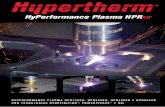 HyPerformance Plasma HPR XD - Maquinaria Industrial · tiempos de funcionamiento a fin de maximizar la productividad. ... • La rapidez de los ciclos de corte y marcado produce menos