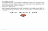 V7 Racer - Special - Stone - User's manual - E-GB - 06/2012 · Seguridad de las personas El no-cumplimiento total o parcial de estas prescrip-ciones puede comportar peligro grave