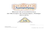Manual de procedimientos del Municipio de Ixmiquilpan, …ixmiquilpan.gob.mx/images/articulos/transparencia/IV_NORMATIVIDAD... · Manual de procedimientos del Municipio de Ixmiquilpan,