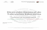 Documento de trabajo 29-Jun-16 - Television Educativa€¦ · Avances en la implementación de ... de apoyo a la educación curricular ... cuales sirven como sistema de soporte para