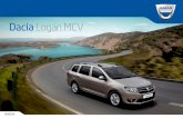 Dacia Logan MCV - exportauto.es · Nuevo diseño deportivo con líneas modernas, espacio interior y robustez perceptible a simple vista… ¡Logan MCV lo tiene todo! Todos tenemos