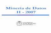 Este documento se desarrolló a partir de otras fuentes que ...dis.unal.edu.co/profesores/jgomez/courses/data_mining/Mineria.pdf · 2.3 CRISP-DM 3 Preparación de datos 56 3.1 Introducción