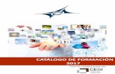 CATÁLOGO DE FORMACIÓN 2017 - cesi-iberia.com · sistema de formación ... CAUCHO ONLINE Del 14 de Febrero al 6 de Abril SISTEMA DE GESTIÓN ... El mezclado y su impacto sobre la