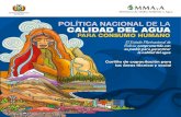 POLÍTICA NACIONAL DE LA CALIDAD DEL AGUA - …bivica.org/upload/calidad-agua-capacitacion.pdf · ple con lo establecido en la Norma Boliviana NB-512 y su Reglamento. PAGO DE SERVICIOS.