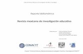 Revista mexicana de investigación educativa - biblat.unam.mx · provenientes de revistas en ... definido por el ISI ... aquellas publicaciones incluidas en WoS y SCImago Journal