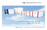 MEDIAR Centrales de Aire Medicinal - ultracontrolo.comultracontrolo.com/Brochures/es/MEDIAR_BROCHURA_ES_2011_v1.pdf · 1 cuadro eléctrico de mando 1, 2 o mas depósitos de aire ...