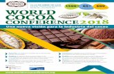 22-25 DE ABRIL DE 2018 1500+ 65+ 600 HOTEL MARITIM …view.argusmedia.com/rs/584-BUW-606/images/World... · • Innovación del cacao para estimular la demanda. Foro la mujer en la