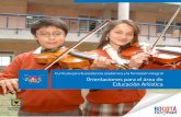 Currículo para la excelencia ... - Educación Bogotá · Propuesta de integración curricular 20 ... El área de Educación Artística en el Currículo para la Excelencia 25 ...