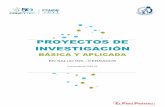 PROYECTOS DE INVESTIGACIÓN - cienciactiva.gob.pe · e041-2018-ins-01 1 proyectos de investigaciÓn bÁsica y aplicada en salud ins - cerrados convocatoria 2018-02