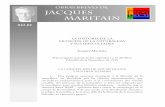 022-02 - JACQUES MARITAIN, FILOSOFO CRISTIANO · 2 Jacques Maritain Esta cuestión de la filosofía de la naturaleza, de su “autonomía” (para hablar como Driesch) y de su especificidad