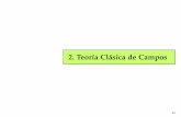 2. Teoría Clásica de Campos - ugr.esjillana/Docencia/TCP/t2.pdf · Ecuaciones de Euler-Lagrange Sistema de N partículas Elprincipio de mínima acciónestablece que la trayectoria