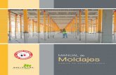 MANUAL de Moldajes - Agenda Construcción · momento de contratar y utilizar un moldaje, ... Moldaje de muros, vigas, pilares o losas que se montan, descimbran y transportan a mano,