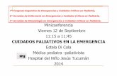 Estela Di Cola Médica pediatra -paliativista Hospital del ... y Cuidados Criti…Clínica Pediátrica Medicina de Emergencia Volumen 8, Número 3 , páginas 212-219, septiembre de