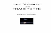 FENÓMENOS DE TRANSPORTE - Federación … · FENÓMENOS DE TRANSPORTE es, como los demás libros del gran profesor italiano, un trabajo esencialmente científico. Lo