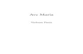 Ave María - paraestarconel.comparaestarconel.com/.../uploads/2013/11/Ave-Maria-VERBUM-PANIS.pdf · Ave María Verbum Panis & ##∑∑ ...