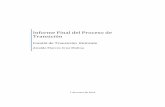 Informe Final del Proceso de Transición · con copia a la Secretaria Legislatura Municipal, Oficina del Comisionado de Asuntos Municipales ... INFORME FINAL DE TRANSICION …