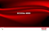 ECOlite 4000 - gcegroup.com · Riñonera, mochila, carrito plegable de aluminio, conexiones por enchufe rápido, un mundo de accesorios para aumentar autonomía …
