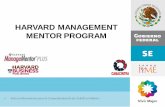 HARVARD MANAGEMENT MENTOR PROGRAM - …ide.itesm.mx/archivos/HMM.pdf · educativos que aplican para todo tipo de organización. ... Contenidos Contextos Gerentes Expertos Vinculación