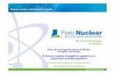 Energía nuclear, electricidad para todos · Encuestas realizadas por Ipsos Consulting para Foro Nuclear «… ante la producción de energía eléctrica en centrales nucleares ...