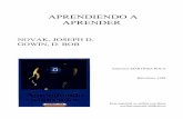 APRENDIENDO A APRENDER1).pdf · APRENDER NOVAK, JOSEPH D. GOWIN, D. BOB Ediciones MARTÍNEZ ROCA Barcelona, 1988 ... Los cuatro elementos básicos en la actividad de educar ...