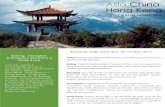 Asia:China Hong Kong - asiabconsulting.com · financieros de China y el mundo, cuenta con el ... Templo Del Cielo Noche. Cena de bienvenida para la delegación. Alojamiento Día 4.