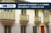 CONCURSO DE INGRESO A LA CARRERA … · Italiano •PLIDA B2 •DIPLE Portugués •Examen Celpe-Brass – “certificado Avancado ...