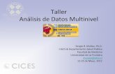Taller Análisis de Datos Multinivelupchmed.pe/red_cochrane_peru/wp-content/uploads/2012/09/Taller_3... · demasiados parámetros en el modelo, IA) Definición de Niveles y Análisis
