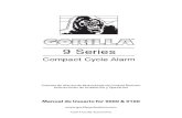 Manual de Usuario for 9000 & 9100 - Gorilla Cycle Alarms · Sistema de Alarma de Motocicleta de Control Remoto Instrucciones de Instalación y Operación Manual de Usuario for 9000