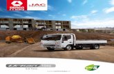 Frenos - Camiones Jac · Modelo Urban HFC 1042 Euro 5 Capacidades y Pesos Chasis Cabina Con pick up Motor Frenos Ejes Sistema eléctrico Performance Cabina Transmisión / Embrague