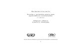 Teoría y práctica para una agricultura sustentablebiblio/AGROECOLOGIA2[1].pdf · Enrique Leff Coordinador Red de Formación Ambiental para América Latina y el Caribe. INTRODUCCIÓN